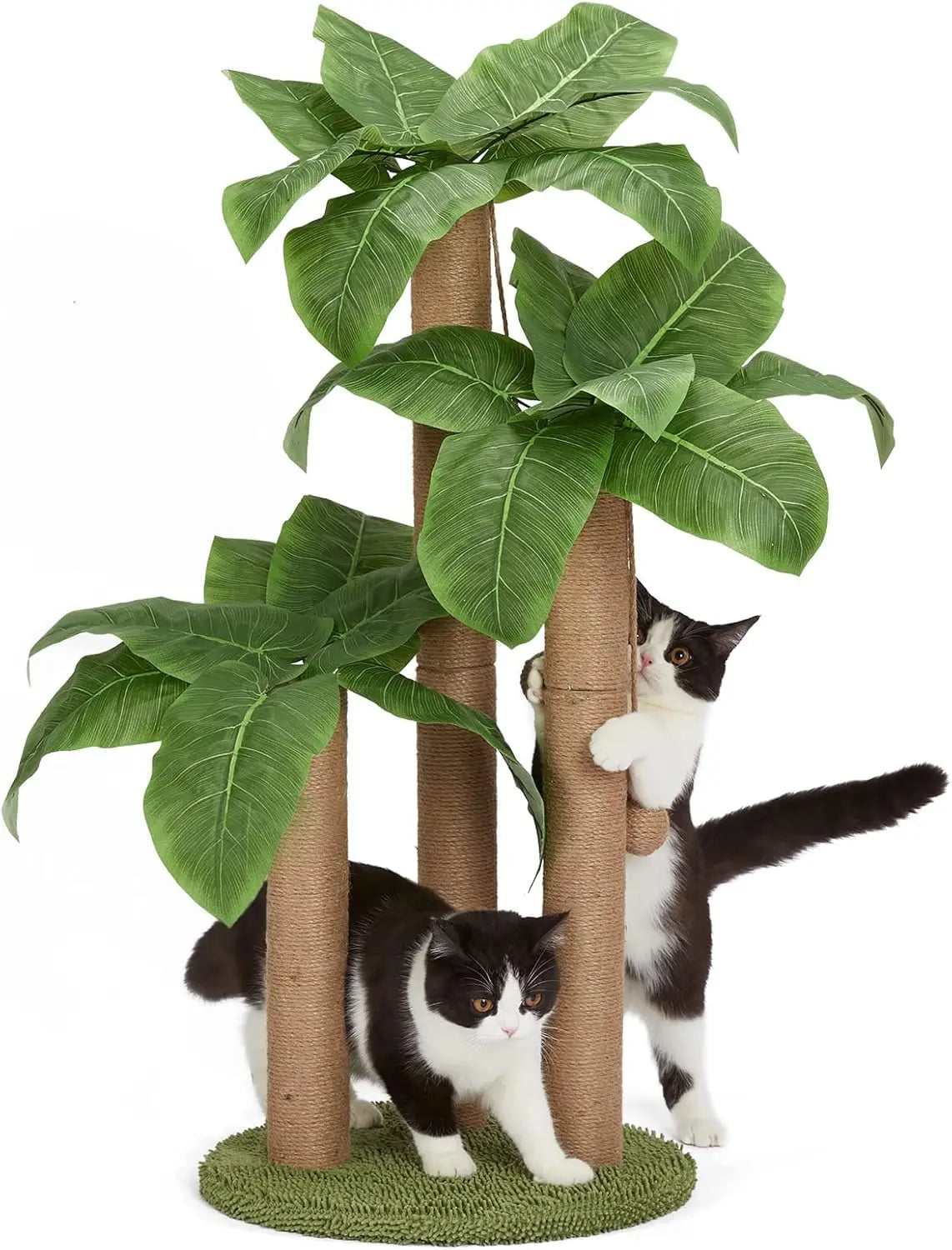 XMSJ Cat Scratching Post Tree With Interactive Dangling Balls