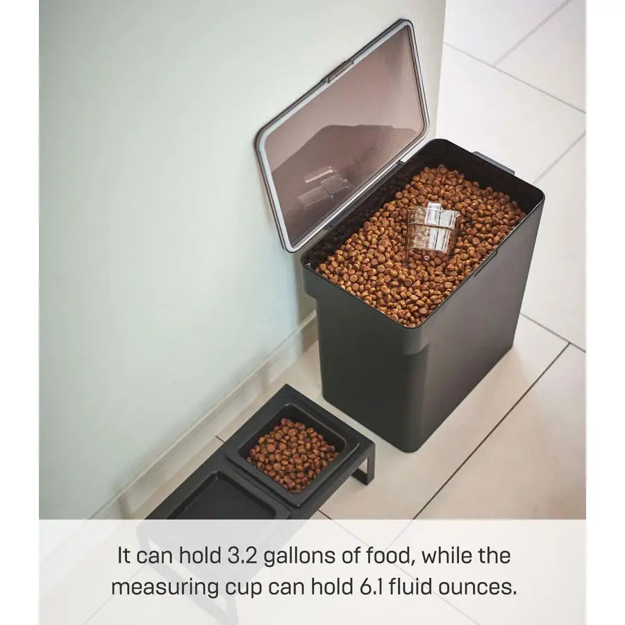 Airtight Pet Food Storage Container With Transparent Lid Polypropylene