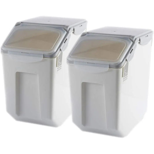XMSJ Airtight Food Storage Containers With Locking Lids For Pantry