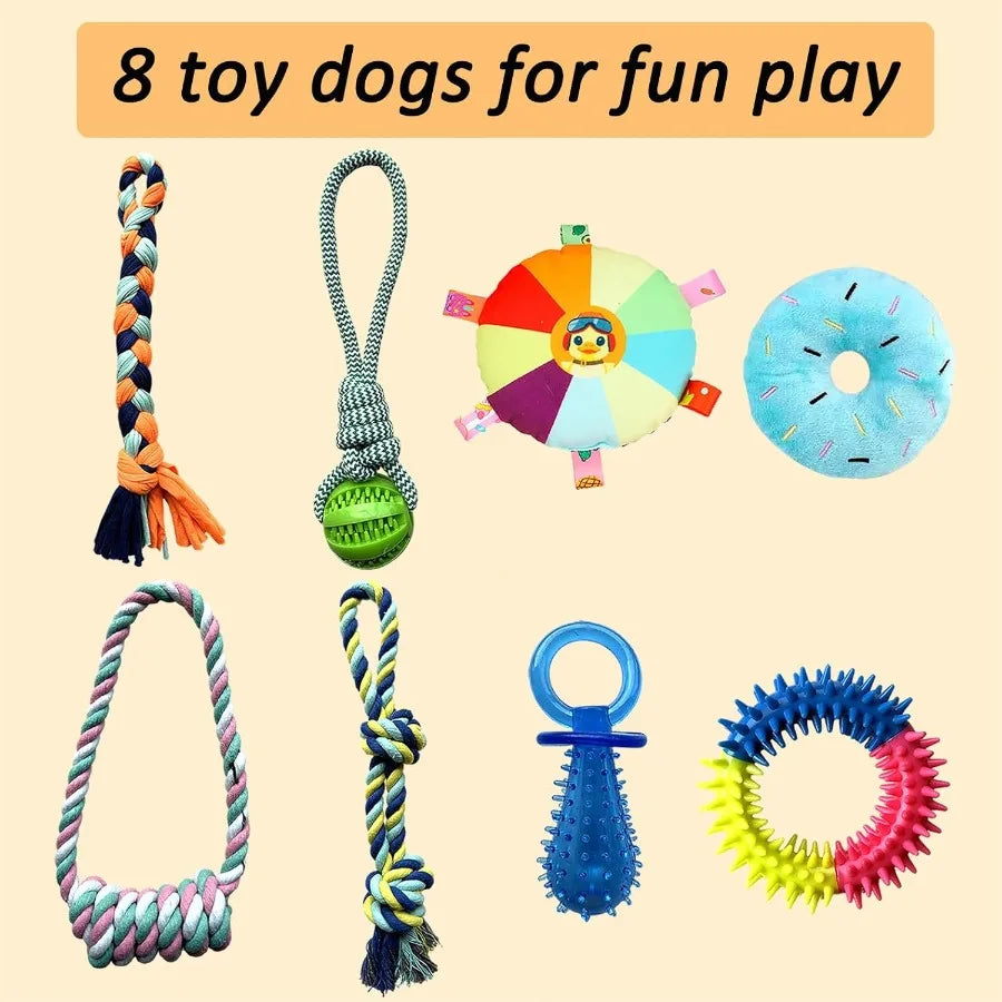 Puppy Play Gym With Eight Hanging Toys Indoor Jungle Gym