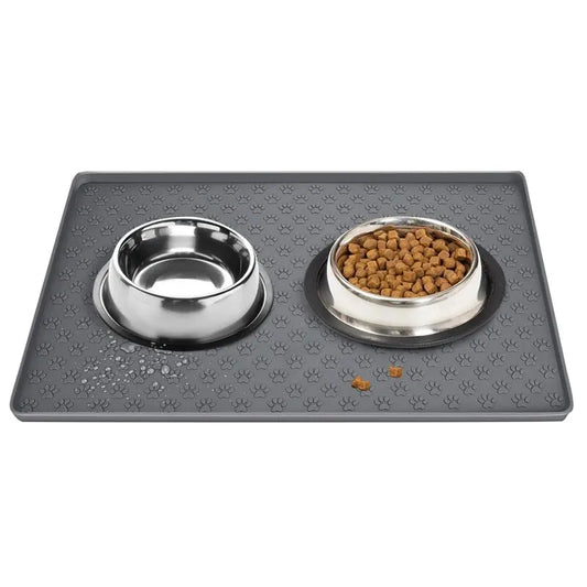 Silicone Pet Placemat Non Slip Easy Clean Folding Feeding Mat