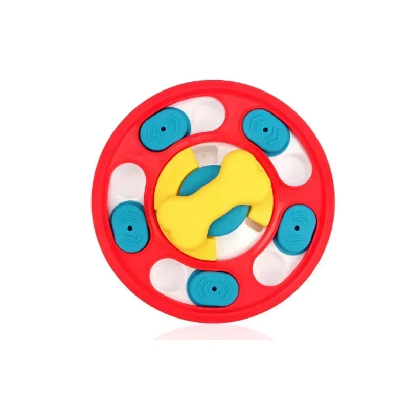 Dog Puzzle Toys Slow Feeder Food Dispenser Non Slip Bowl