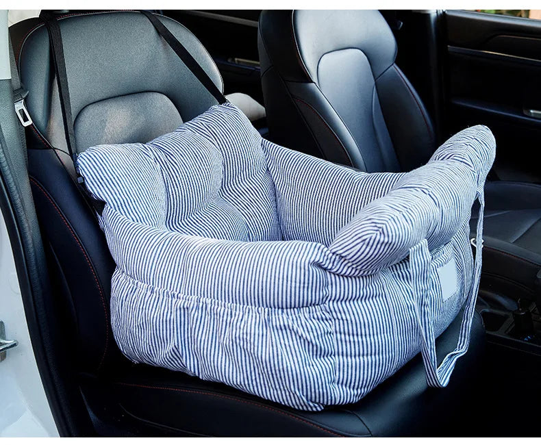 NONECN Dog Car Seat With Safety Belt Non Slip Carrier