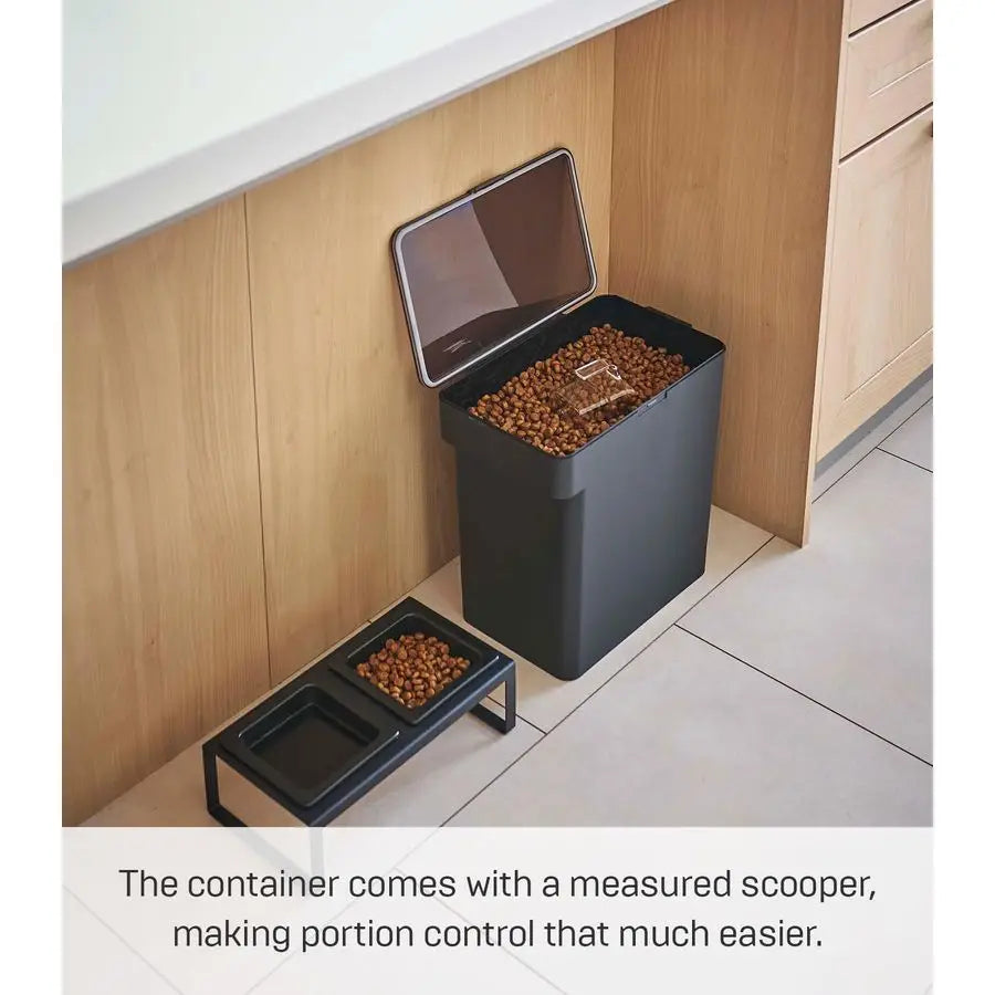 Airtight Pet Food Storage Container With Transparent Lid Polypropylene