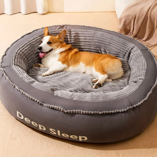 NONECN Donut Pet Bed Cushion Soft Washable For Pets