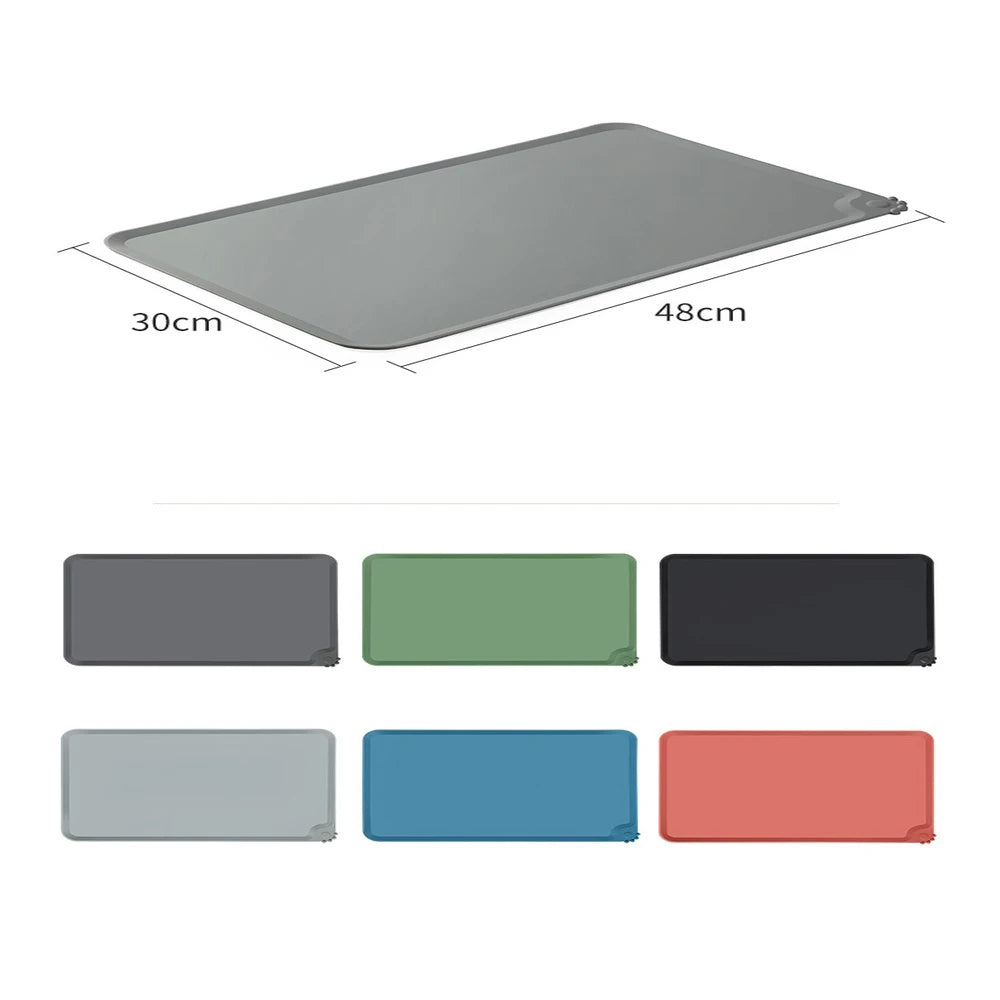 Waterproof Non Slip Pet Placemat for Dogs and Cats