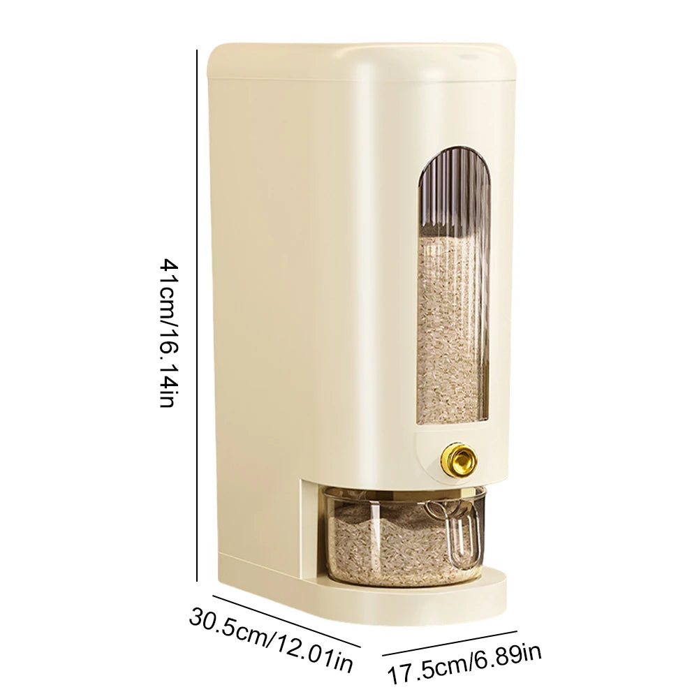 APWIKOGER Insect Proof Pet Food Rice Storage Container Large Capacity