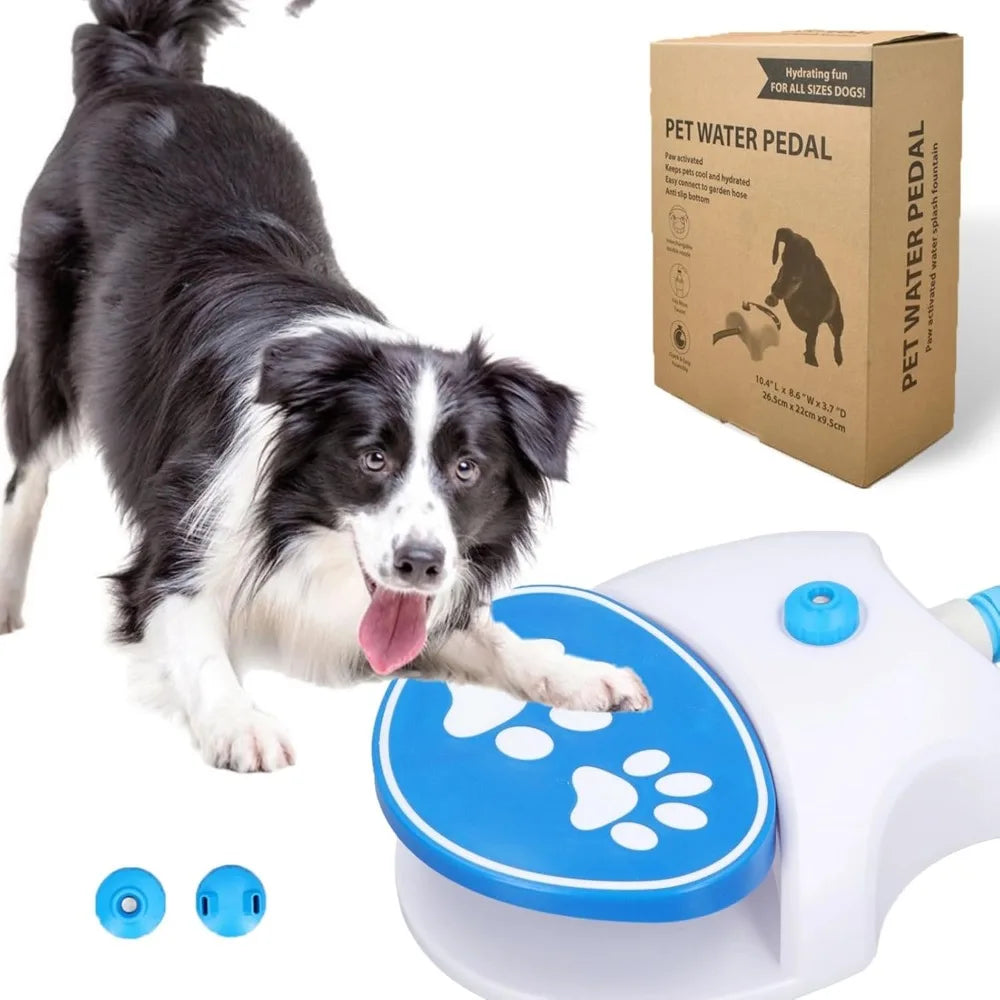 Automatic Foot Activated Outdoor Dog Water Fountain Dispenser