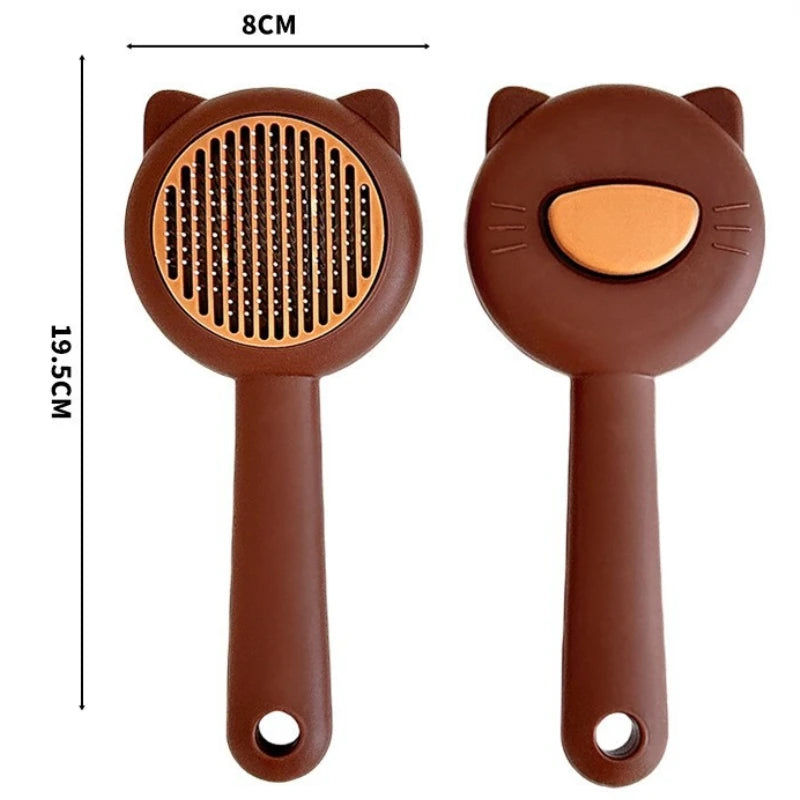 Pet Cat Grooming Comb Hair Removal Brush For Shedding