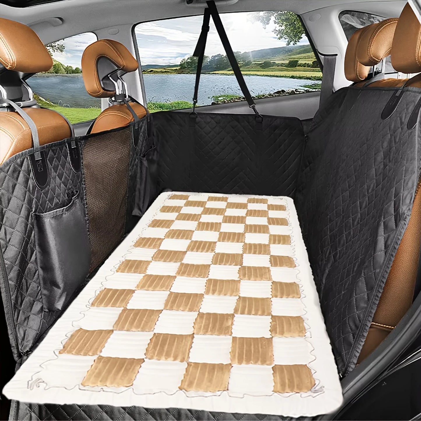 PETRAVELCN Dog Bed Warm Mat Car Seat Cover Cushion
