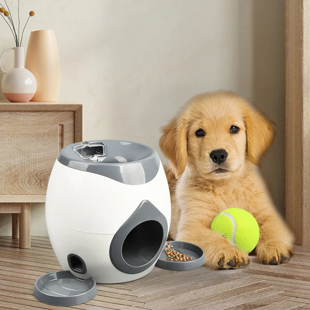 MOJOYCE Automatic Dog Ball Launcher for Small and Medium Dogs