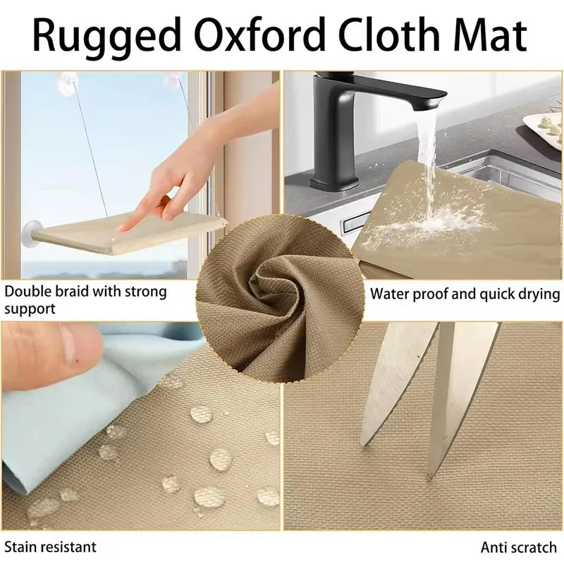 Ultra Soft Cat Window Hammock Bed Securely Mounted