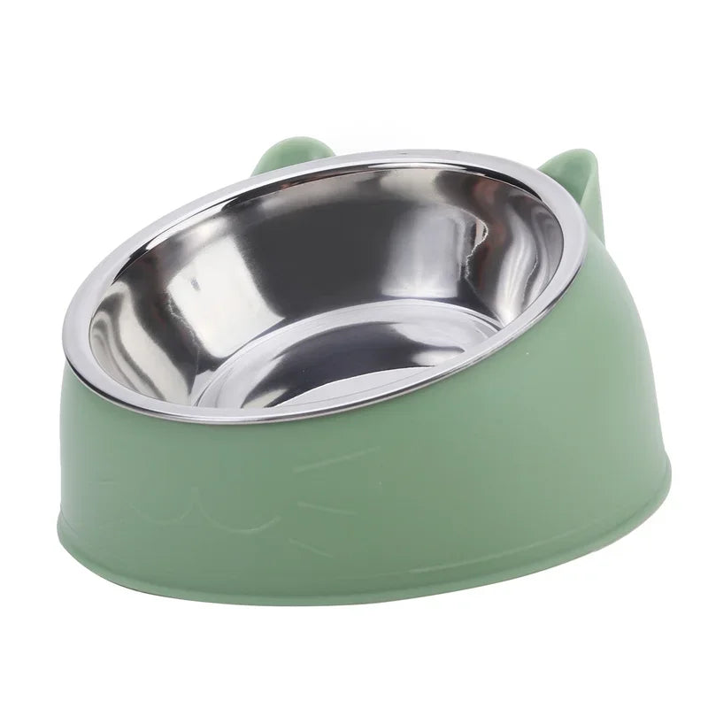 Eco-Friendly Stainless Steel Pet Food Bowl With Non-Slip Base
