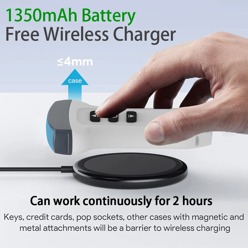 DAWEI Wireless Color Doppler Veterinary Ultrasound Scanner 2in1