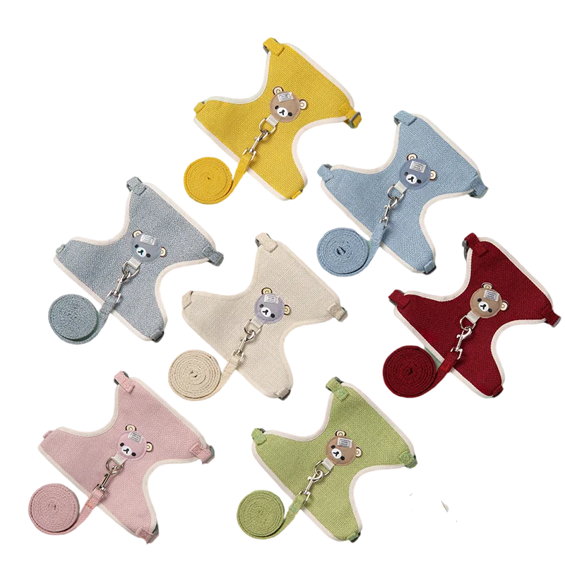 YTYINCN Pet Harness Leash Set for Dogs and Cats Adjustable