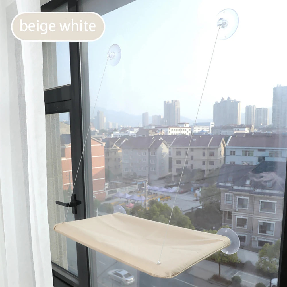 NONECN Cat Hammock Window Seat For Sunny Spot