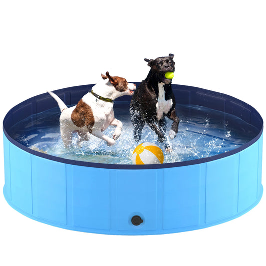 Foldable Portable Dog Pool for Pets Anti Slip Collapsible Bathtub