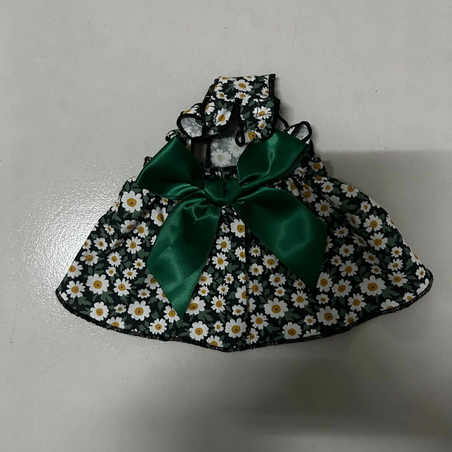 NONECN Pet Dress Sleeveless Flower Princess For Cats And Dogs