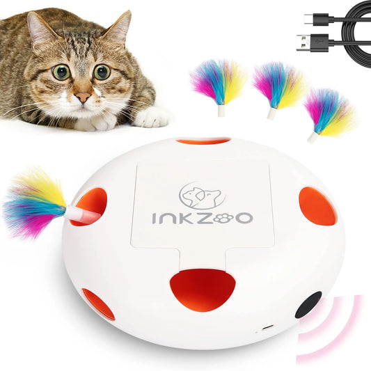 Interactive Cat Toys For Indoor Cats Whack-A-Mole Mouse Game