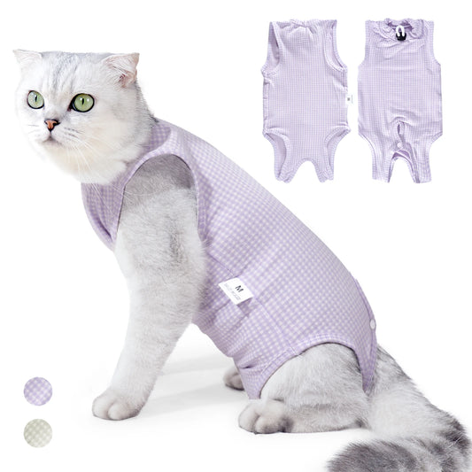 Cat Recovery Suit Professional Abdominal Wounds E Collar Alternative